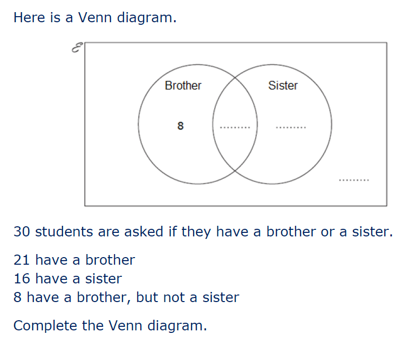 Venn Diagram Probability Gcse - Venn Diagrams Video Corbettmaths : (b ...